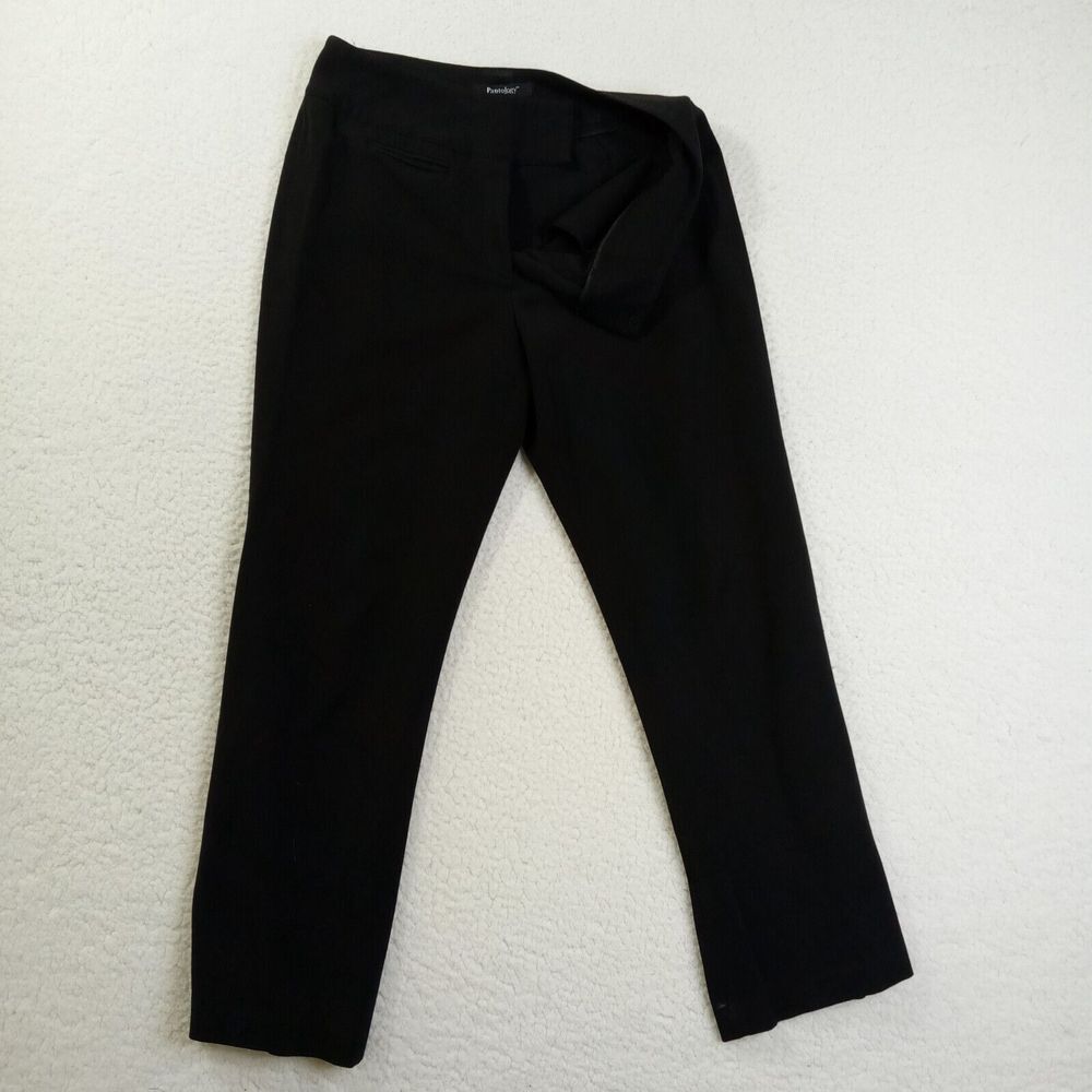 Pantology Pants Womens 10‎  Black Polyester